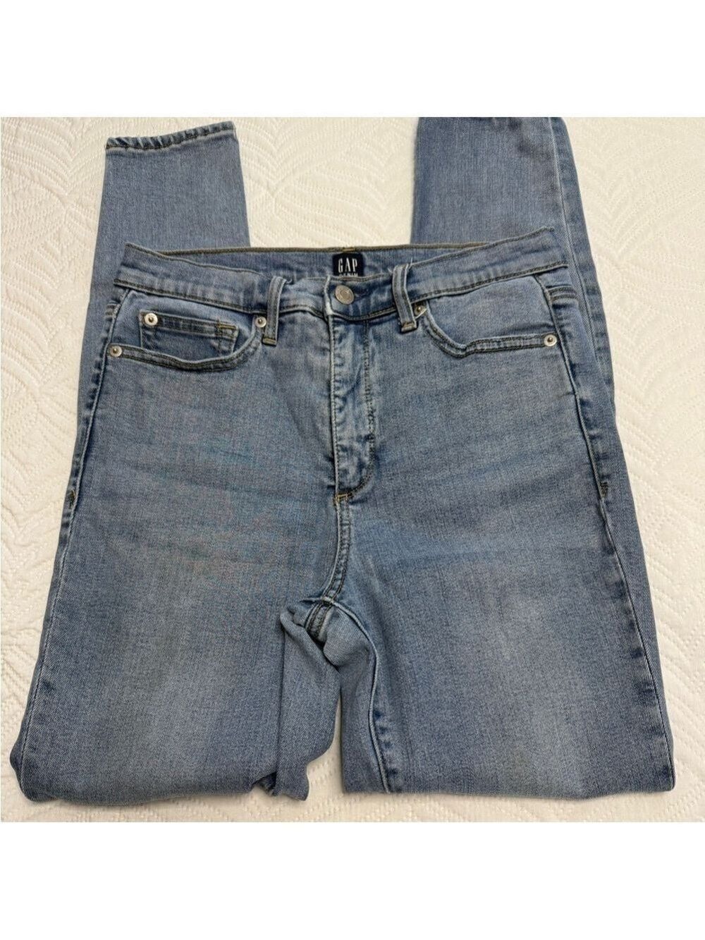 GAP True Skinny Women’s Stretch Stonewashed Jeans Size 28R